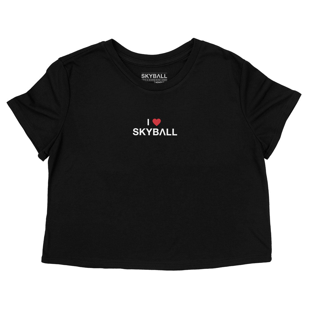 I love Skyball Cropped T-Shirt
