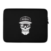 Skyball Laptop Sleeve - Skully / Black