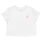 Say No To The Float - Women's Flowy Cropped T-Shirt