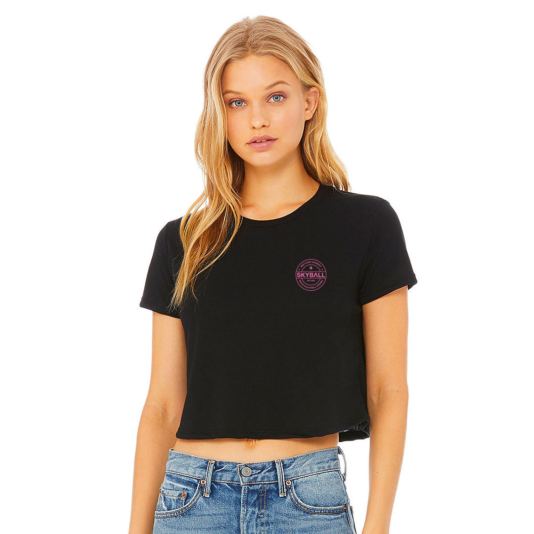 WCA Women's Flowy Cropped T-Shirt