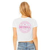WCA Women's Flowy Cropped T-Shirt