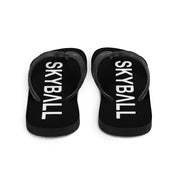 Skyball Beach Volleyball Apparel - Boardwalk Flip-Flops - Original / Black & White