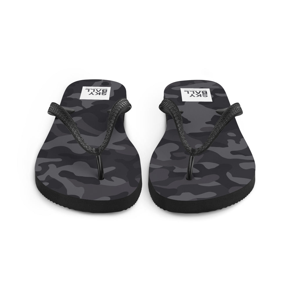 Skyball Beach Volleyball Apparel - Boardwalk Flip-Flops - Full Patch / Multicam