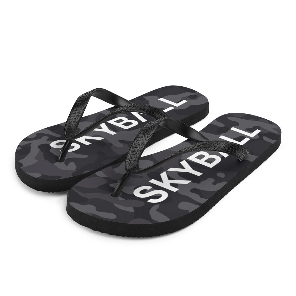 Skyball Beach Volleyball Apparel - Boardwalk Flip-Flops - Original / Multicam