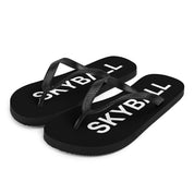 Skyball Beach Volleyball Apparel - Boardwalk Flip-Flops - Original / Black & White