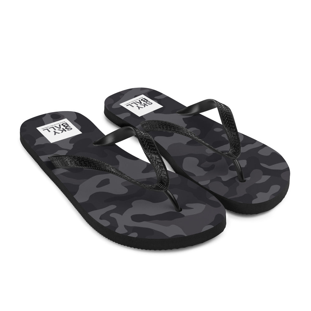 Skyball Beach Volleyball Apparel - Boardwalk Flip-Flops - Full Patch / Multicam