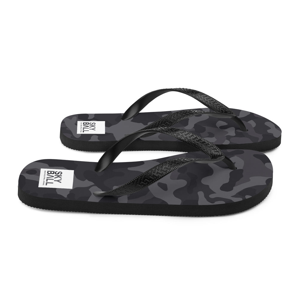 Skyball Beach Volleyball Apparel - Boardwalk Flip-Flops - Full Patch / Multicam