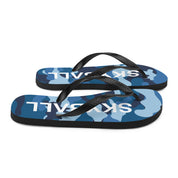 Skyball Beach Volleyball Apparel - Boardwalk Flip-Flops - Original / Blue Camo