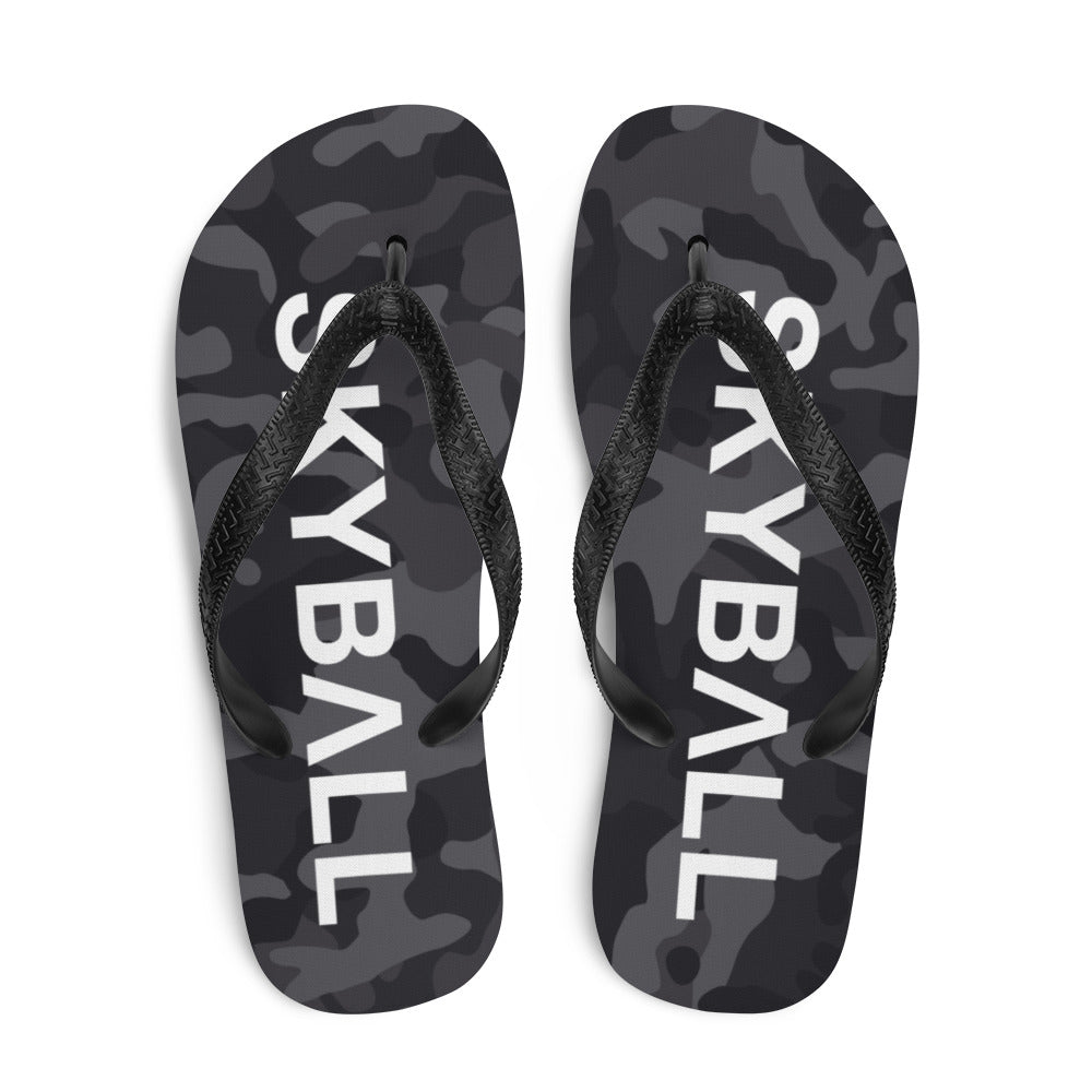 Skyball Beach Volleyball Apparel - Boardwalk Flip-Flops - Original / Multicam