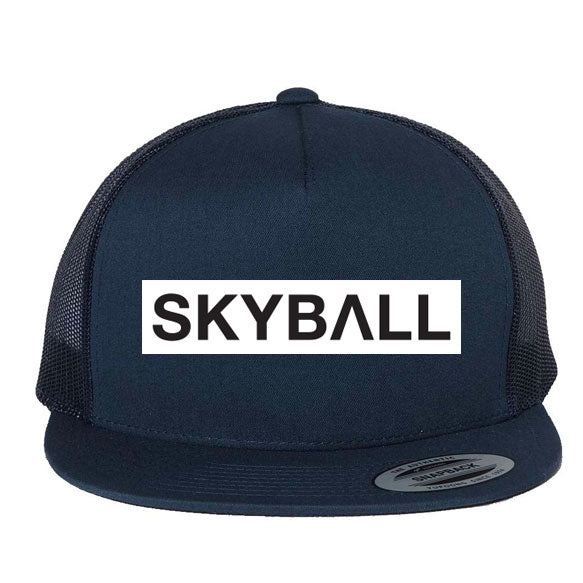 The Reverse Snapback Trucker Hat - Navy