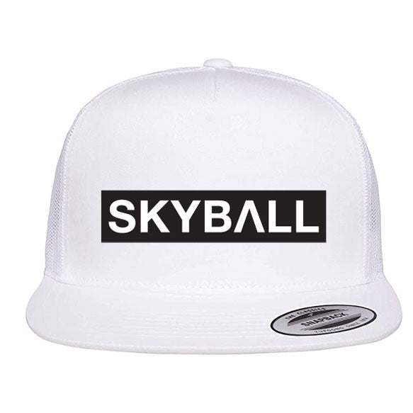 The Reverse Snapback Trucker Hat - White
