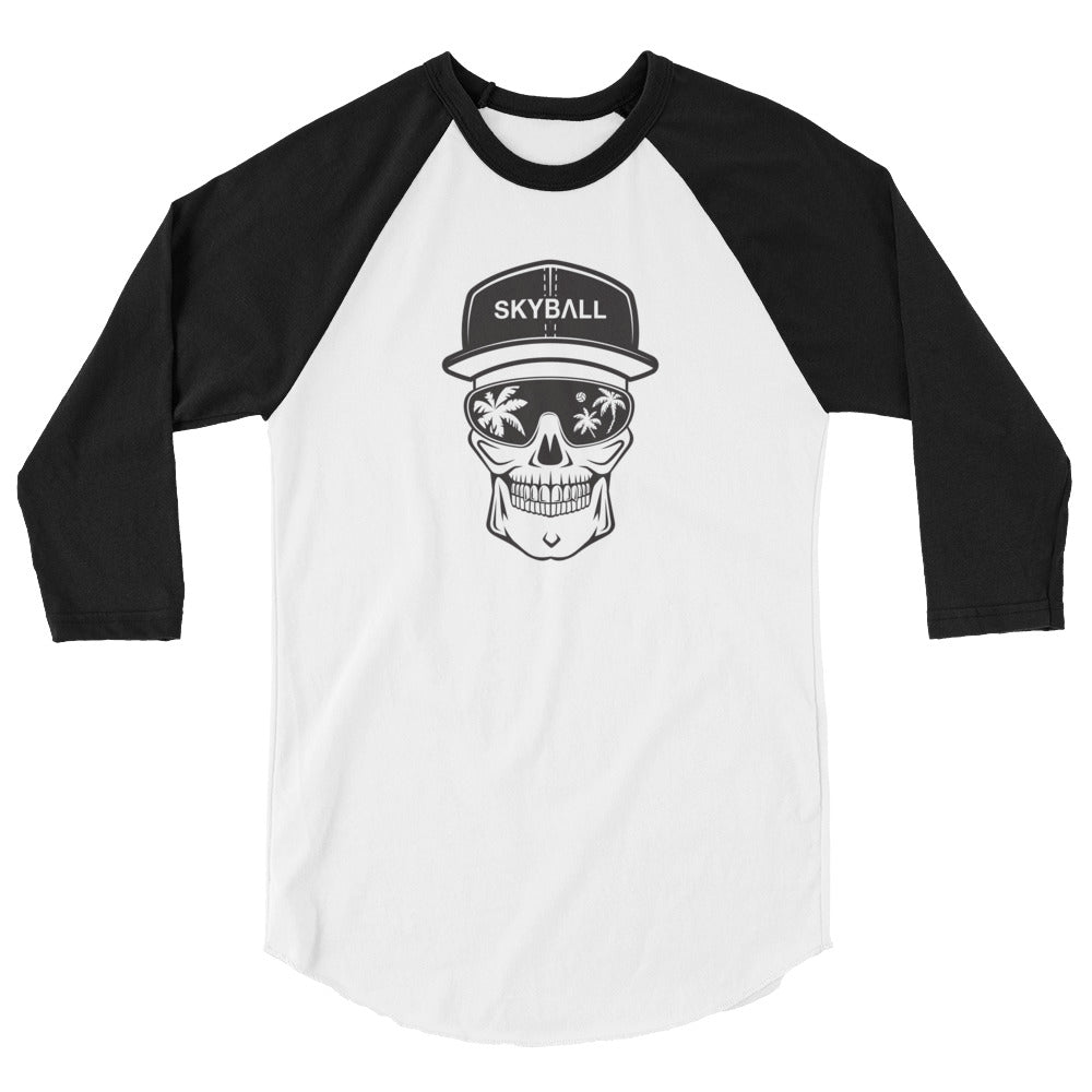 Skyball Skully 3/4 Sleeve Raglan Shirt