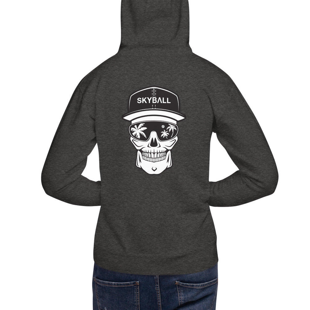 Skyball Beach Volleyball Apparel - Skully Hoodie