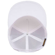 The Reverse Snapback Trucker Hat - White