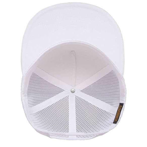 The Reverse Snapback Trucker Hat - White