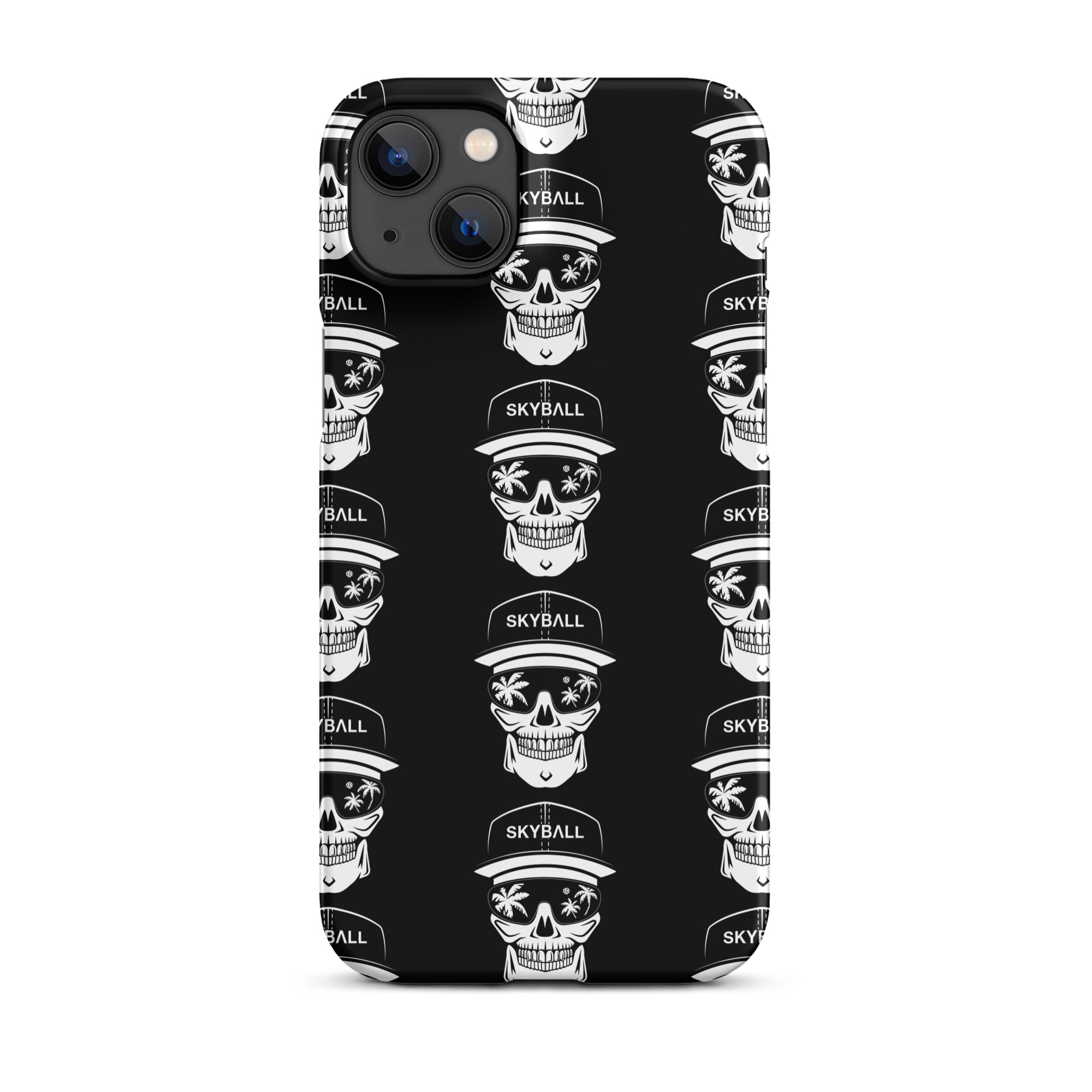 Skyball Phone Case - Skully / Black