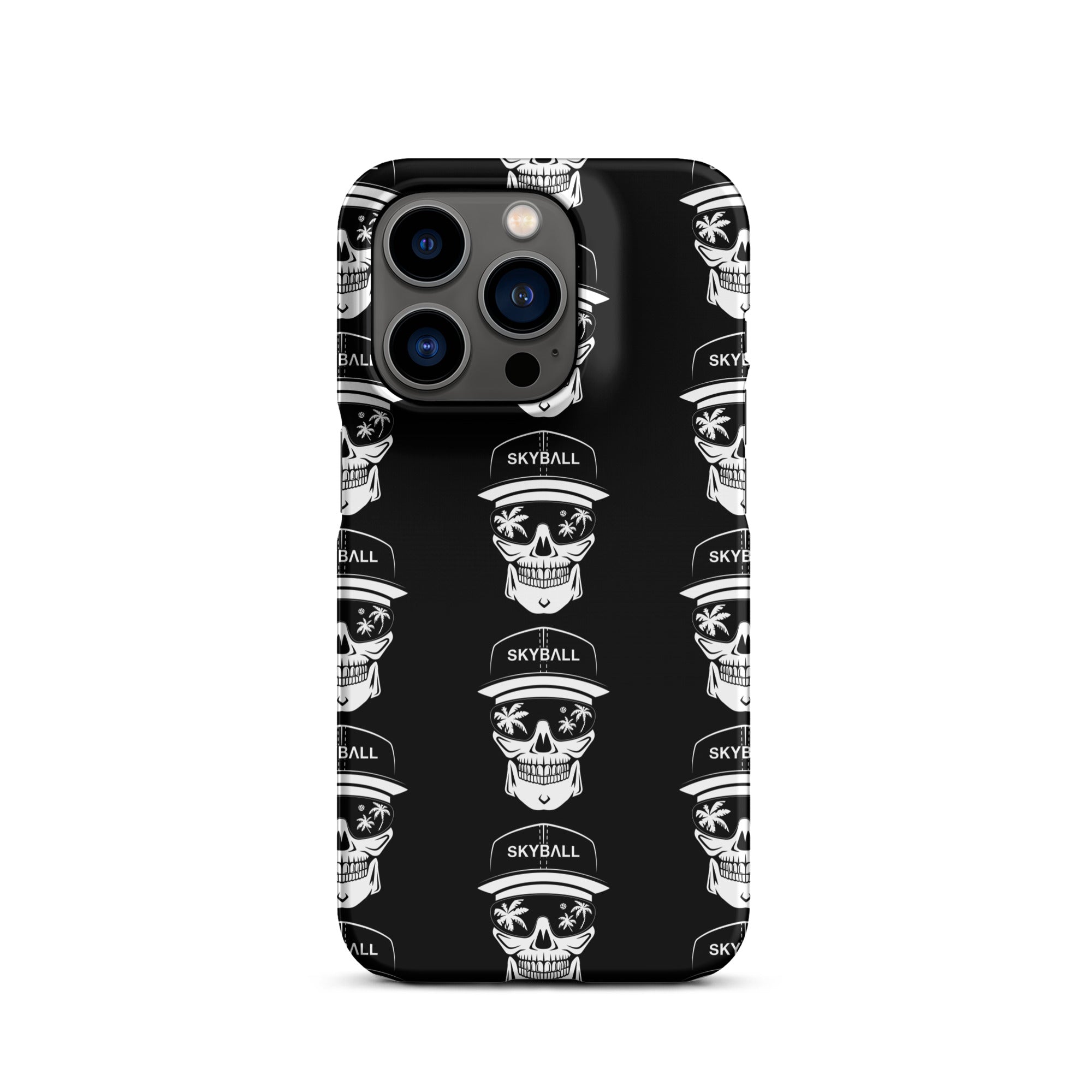 Skyball Phone Case - Skully / Black