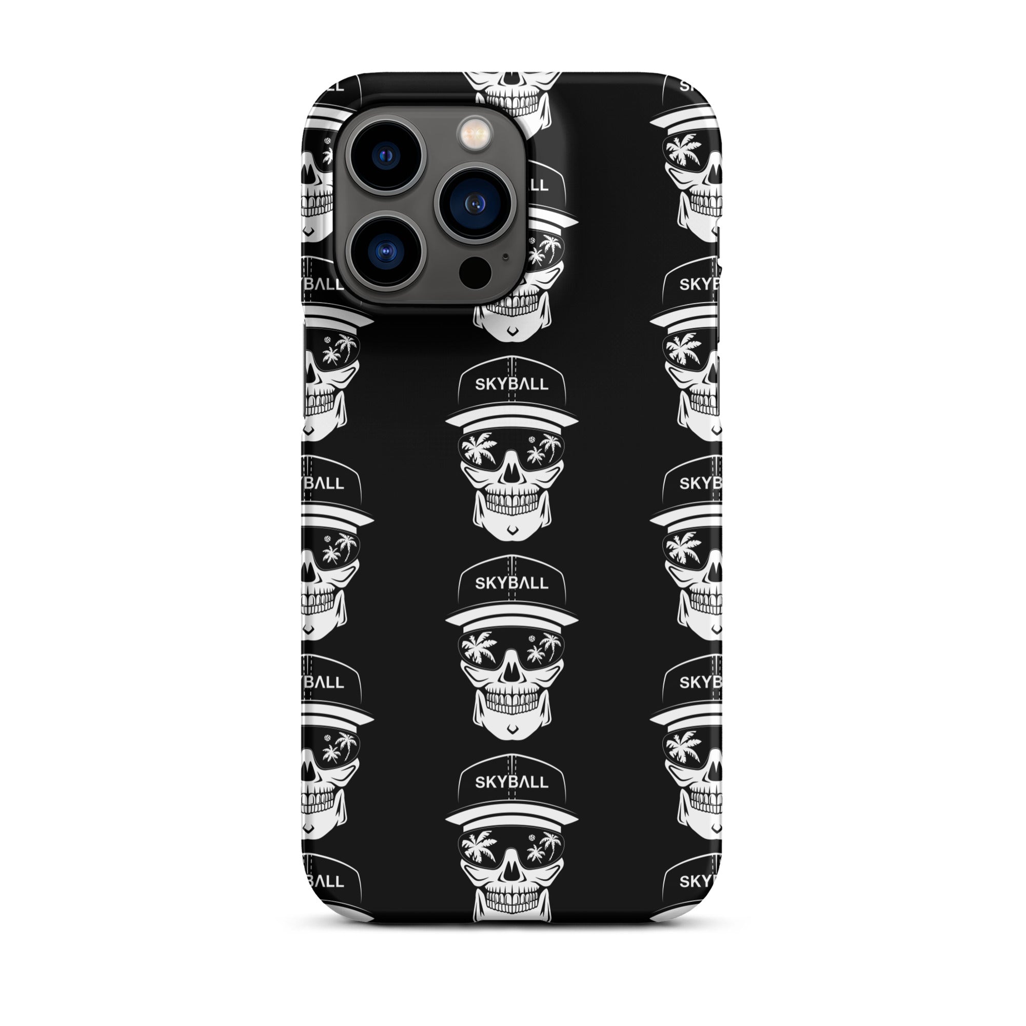 Skyball Phone Case - Skully / Black