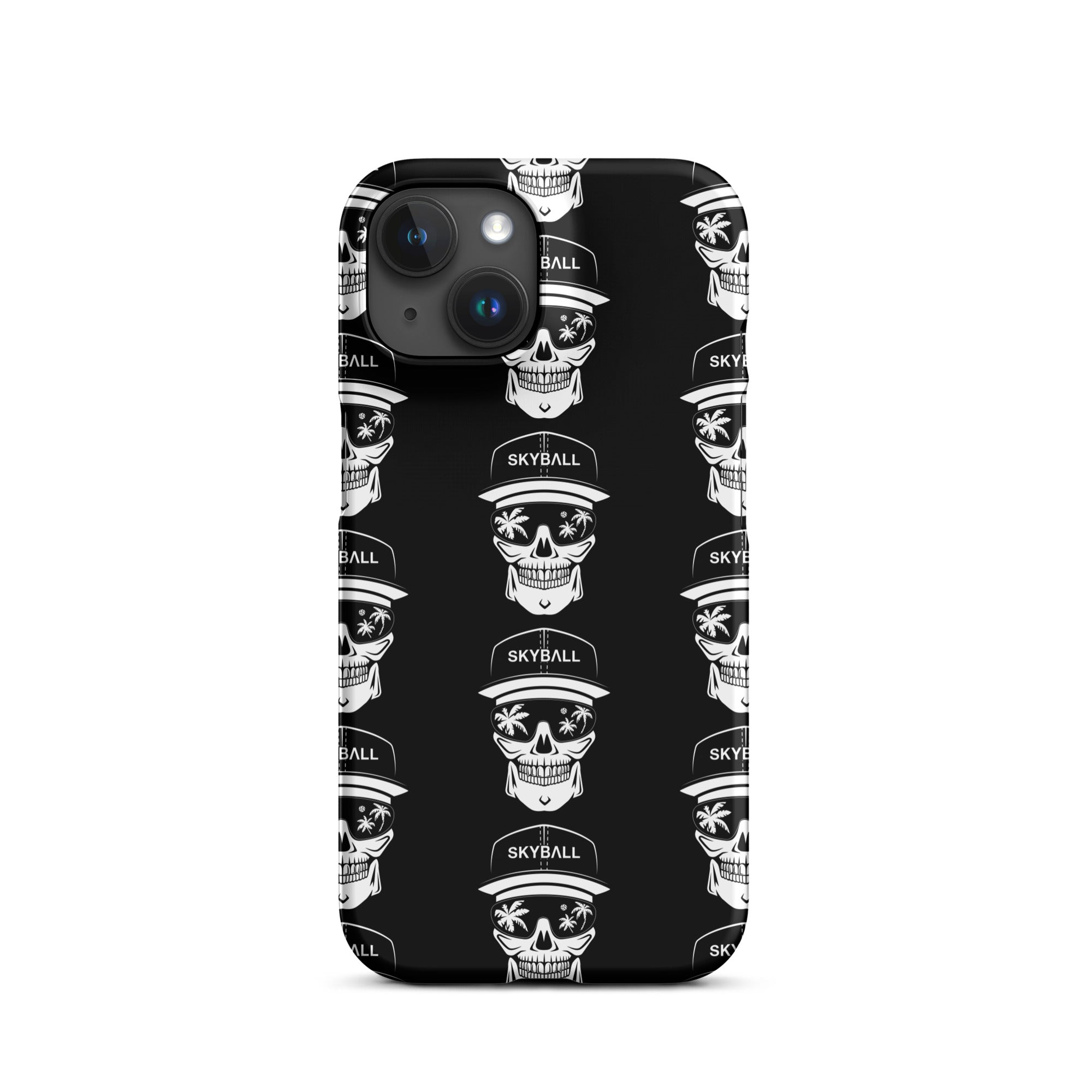 Skyball Phone Case - Skully / Black