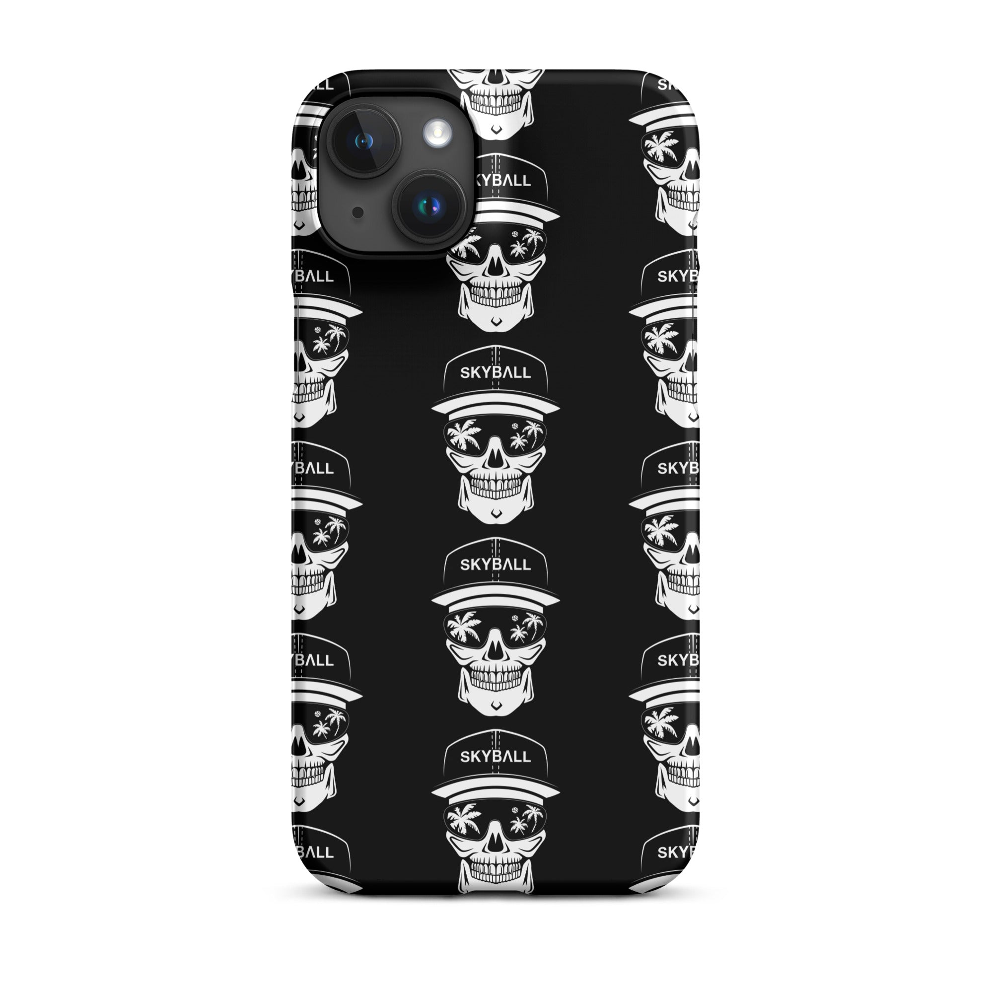 Skyball Phone Case - Skully / Black