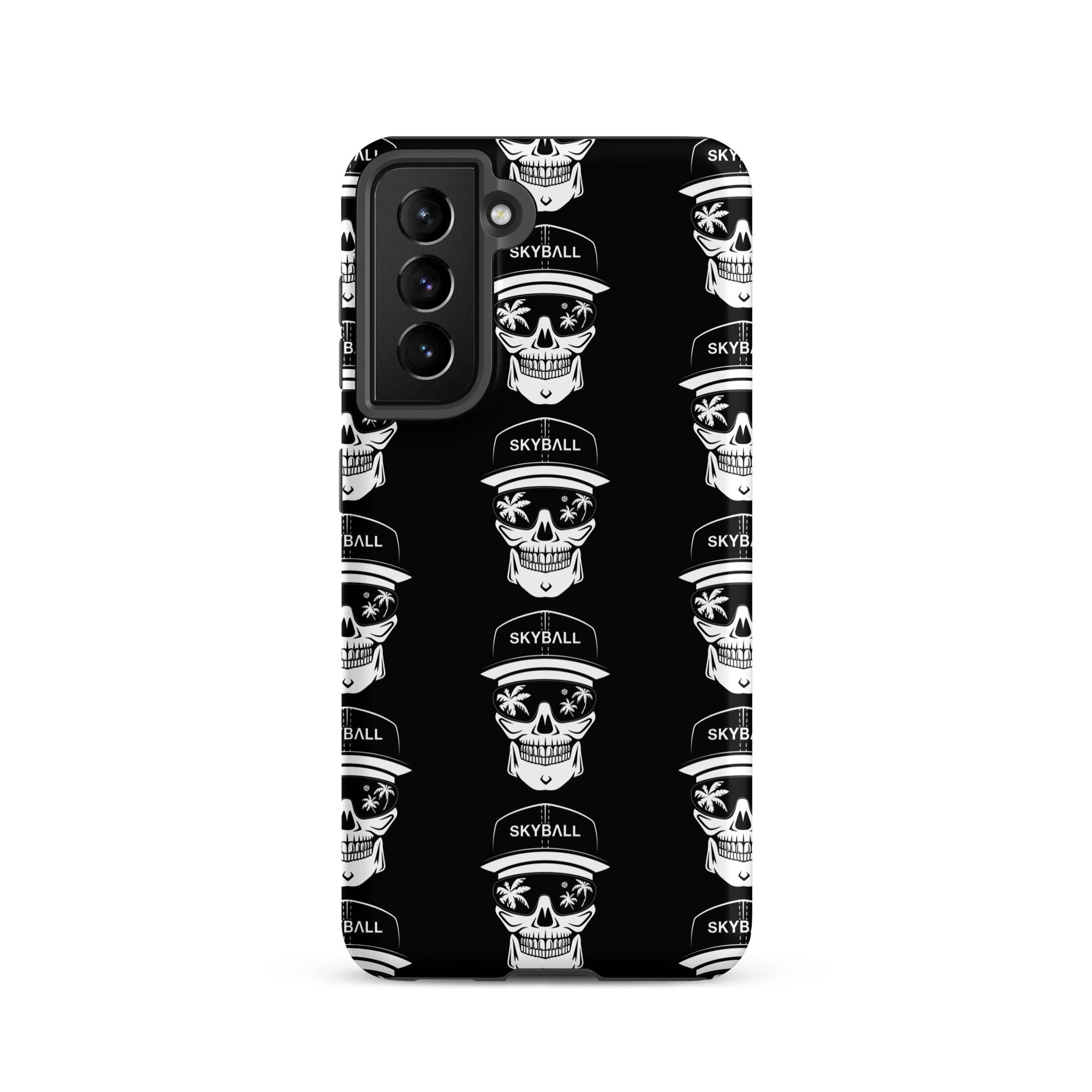 Skyball Samsung® Phone Case - Skully / Black