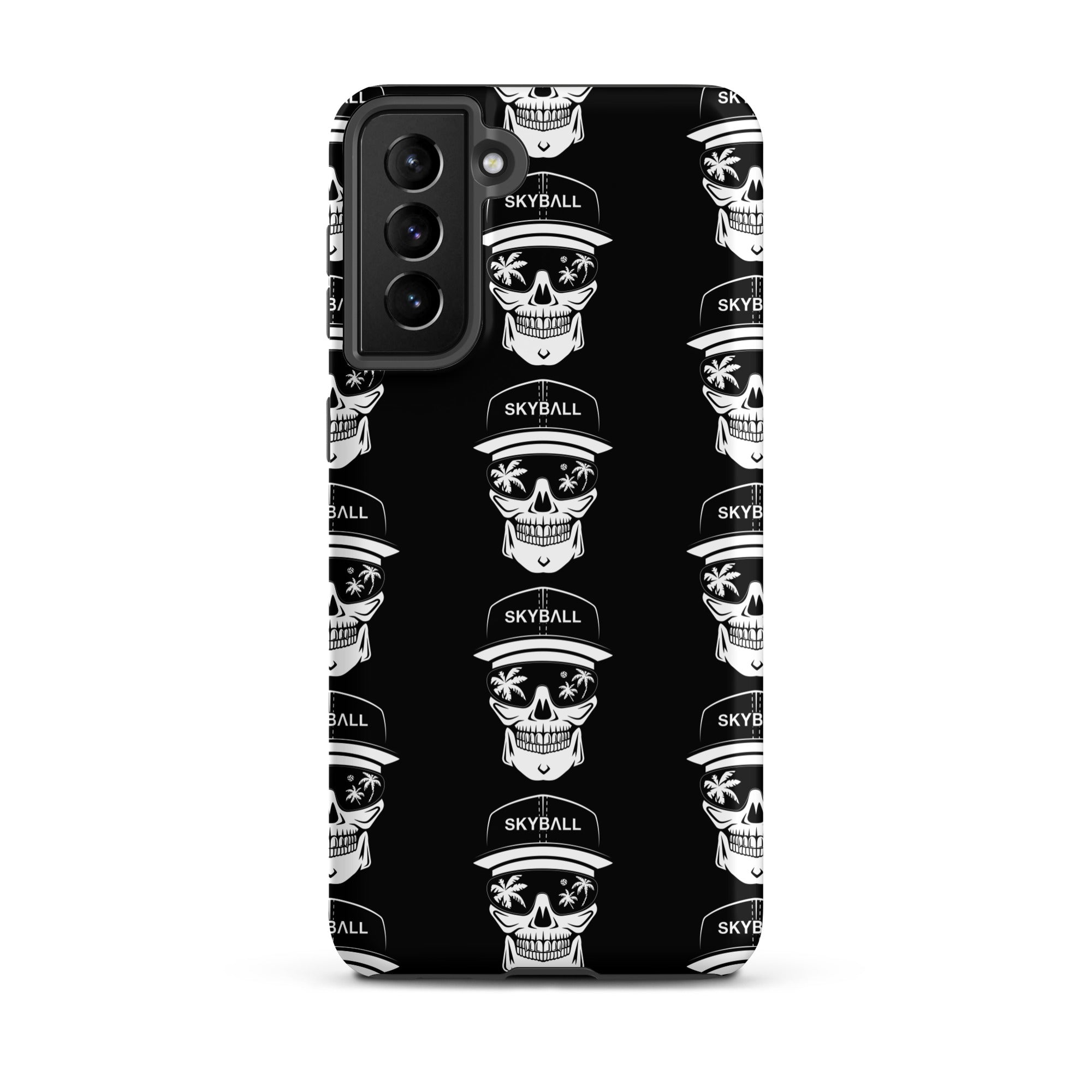 Skyball Samsung® Phone Case - Skully / Black