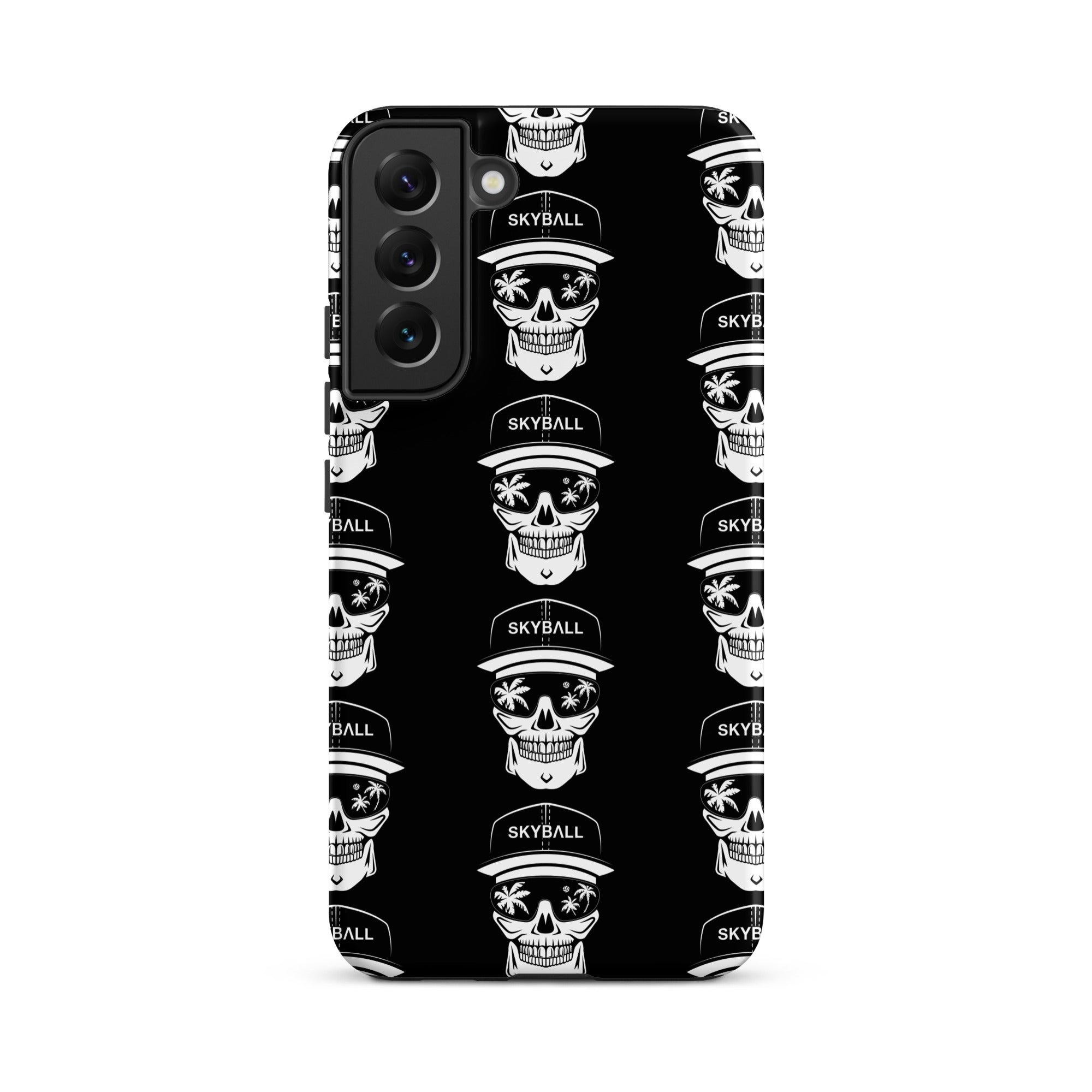 Skyball Samsung® Phone Case - Skully / Black