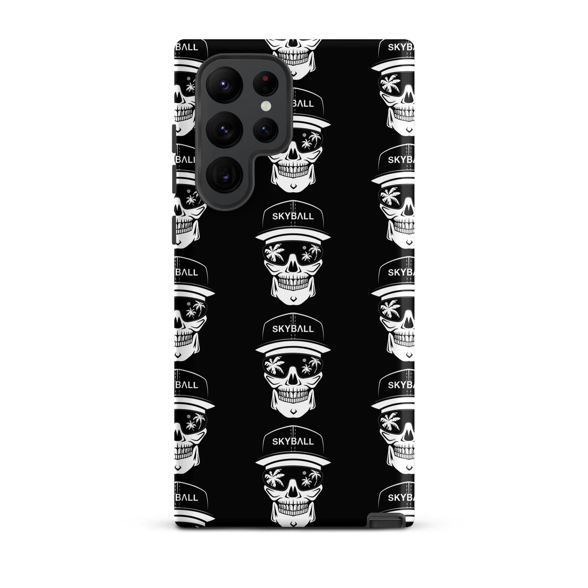 Skyball Samsung® Phone Case - Skully / Black