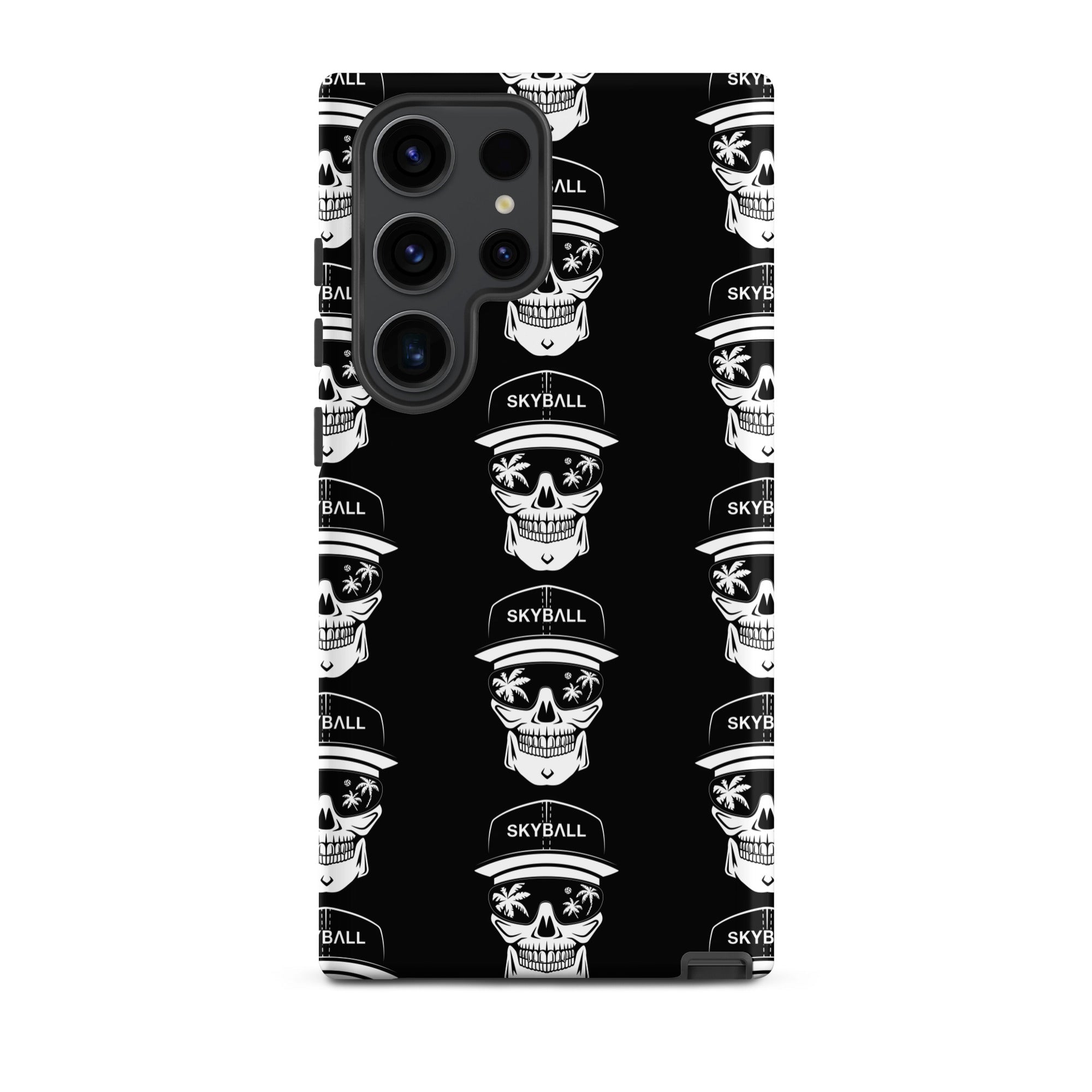 Skyball Samsung® Phone Case - Skully / Black