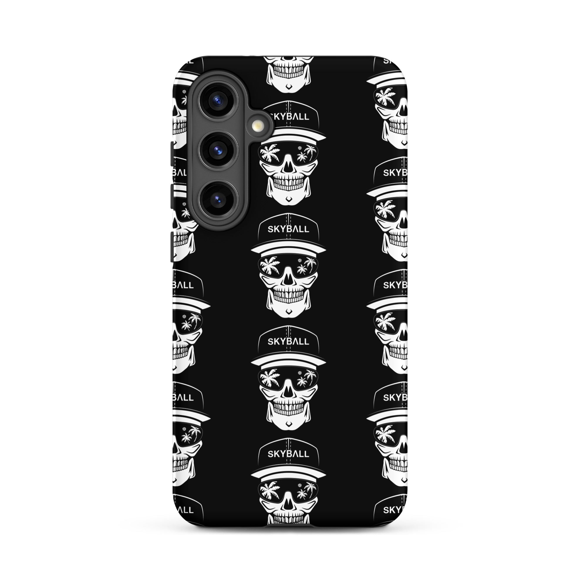 Skyball Samsung® Phone Case - Skully / Black