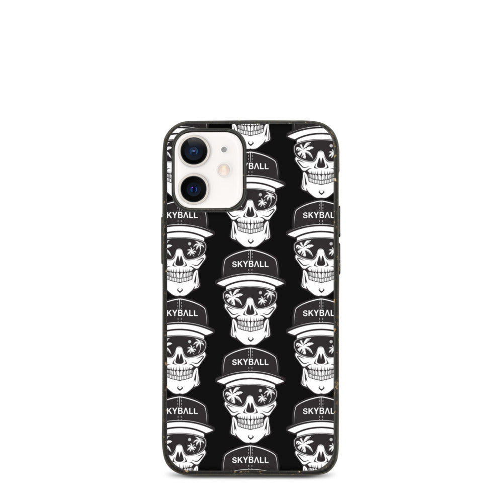 Skyball Biodegradable Phone Case - Skully / Black