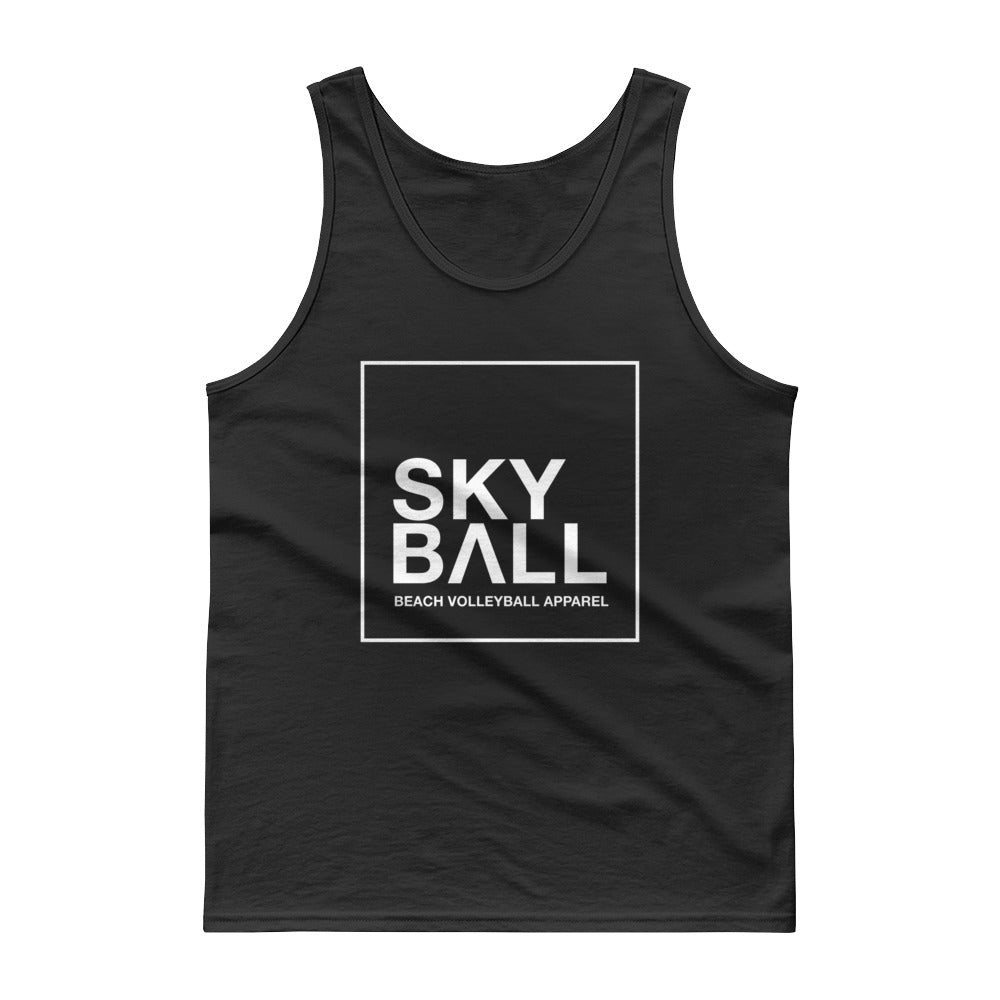 Skyball Beach Volleyball Apparel - Box Logo Tank Top