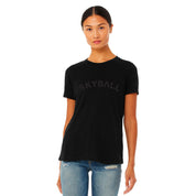 Curved Logo - Women's Relaxed Fit T-Shirt