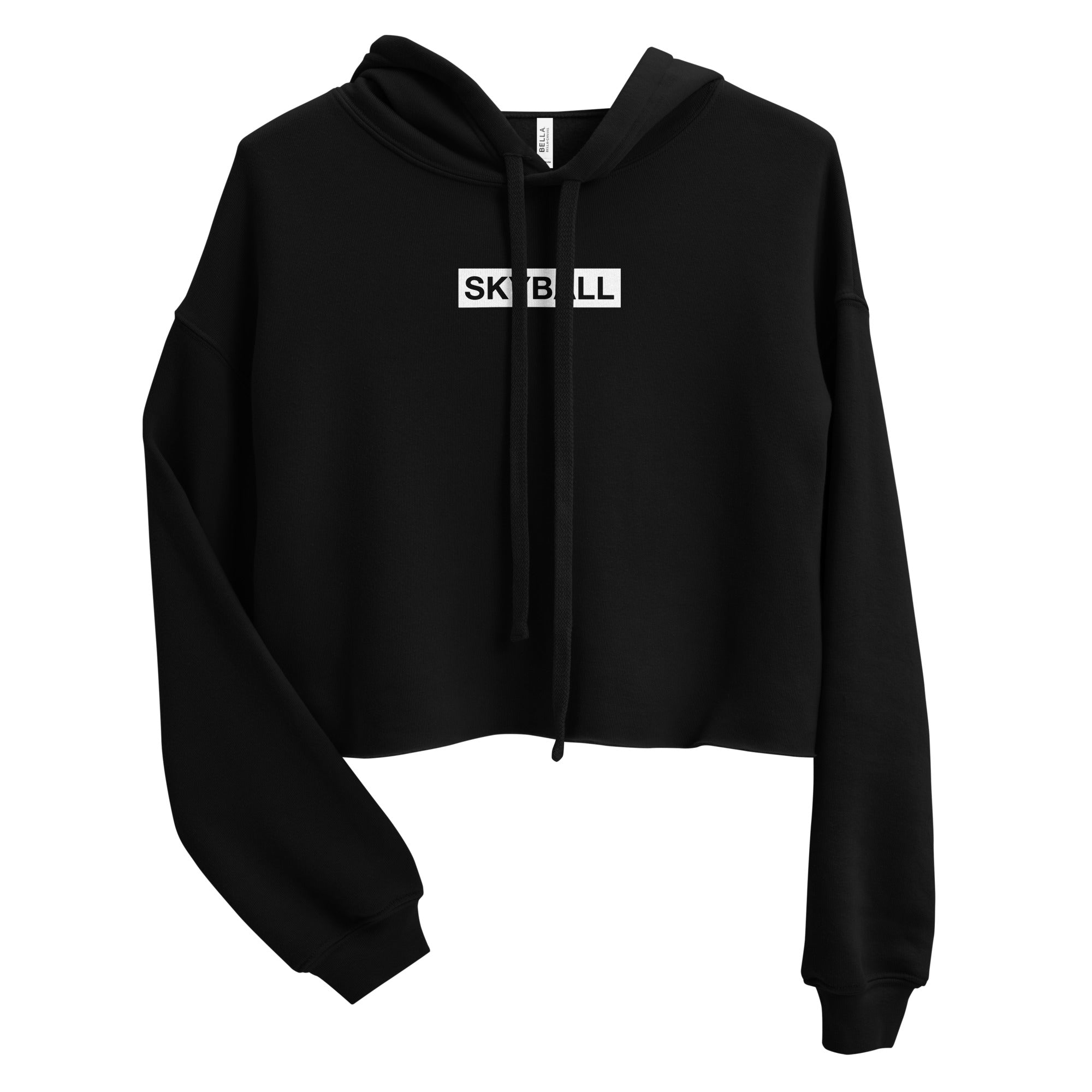 Skyball Beach Volleyball Apparel - Reverse Cropped Hoodie