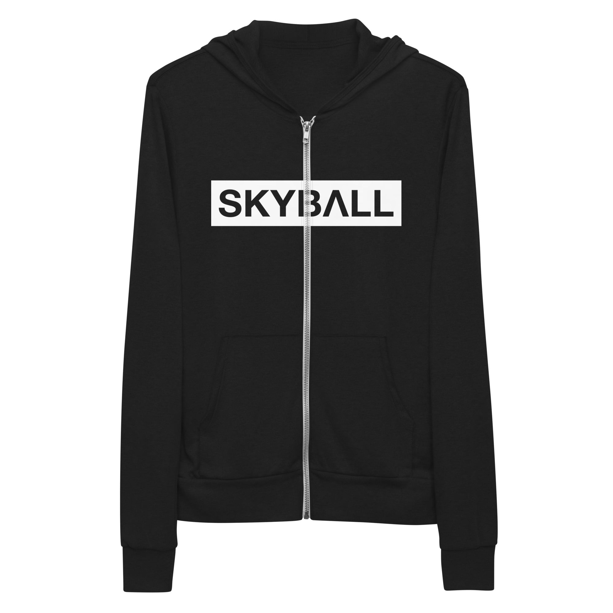 Skyball Beach Volleyball Apparel - Reverse Unisex Zip Hoodie