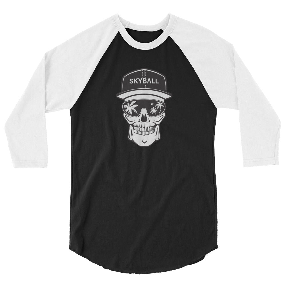 Skyball Skully 3/4 Sleeve Raglan Shirt